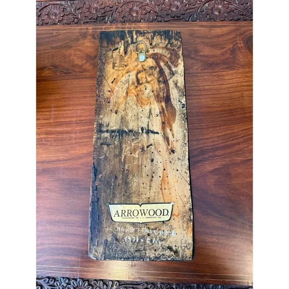 Vintage Butter Mold Style Wall Plaque 1971